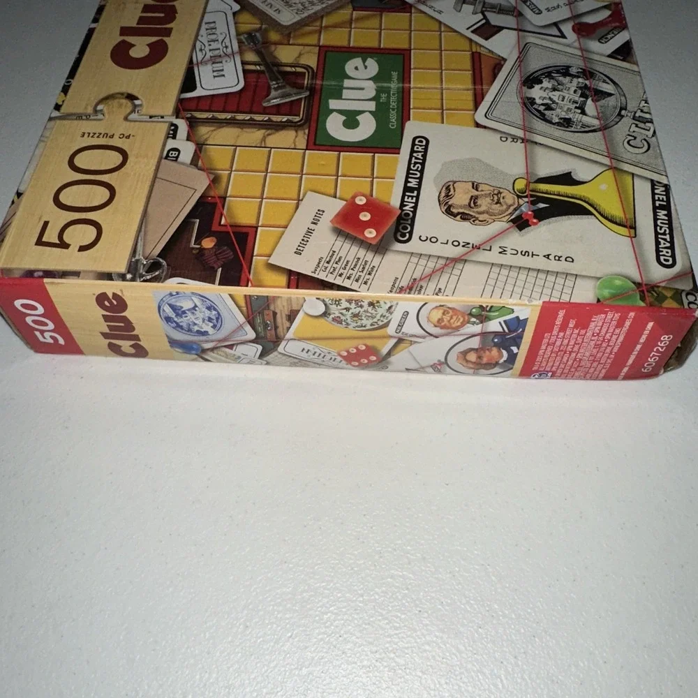 Spin Master Puzzles Clue 500 Piece Clue Board Puzzle